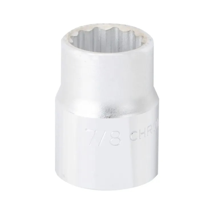 Vulcan 7/8" 12-Point Standard Socket with 3-4" Drive Size, Chrome Vanadium Steel - MT-SS6028