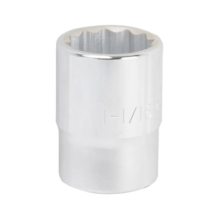 Vulcan 1-1/16" 12-Point Standard Socket with 3/4" Drive Size, Chrome Vanadium Steel - MT-SS6034