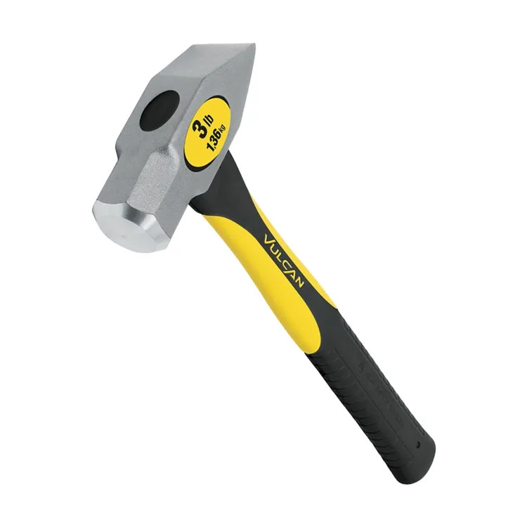 Vulcan Hammer, 3 lb. Head, Cross Pein Head, Fiber Glass Handle - 33703