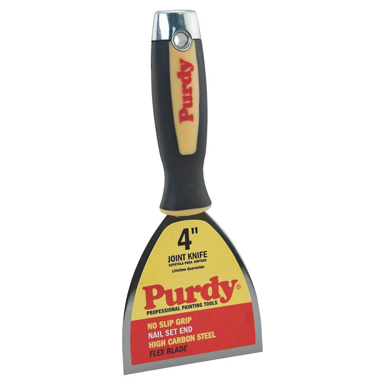 Purdy 900040 Joint Knife, 4", High Carbon Steel, Cushion Grip