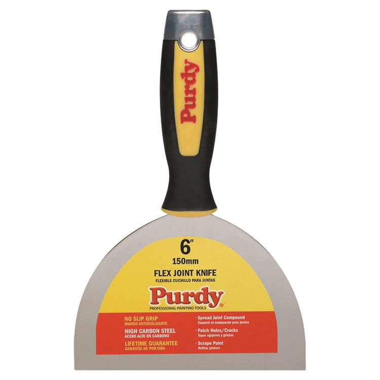 Purdy 900060 Joint Knife, 6", High Carbon Steel, Cushion Grip