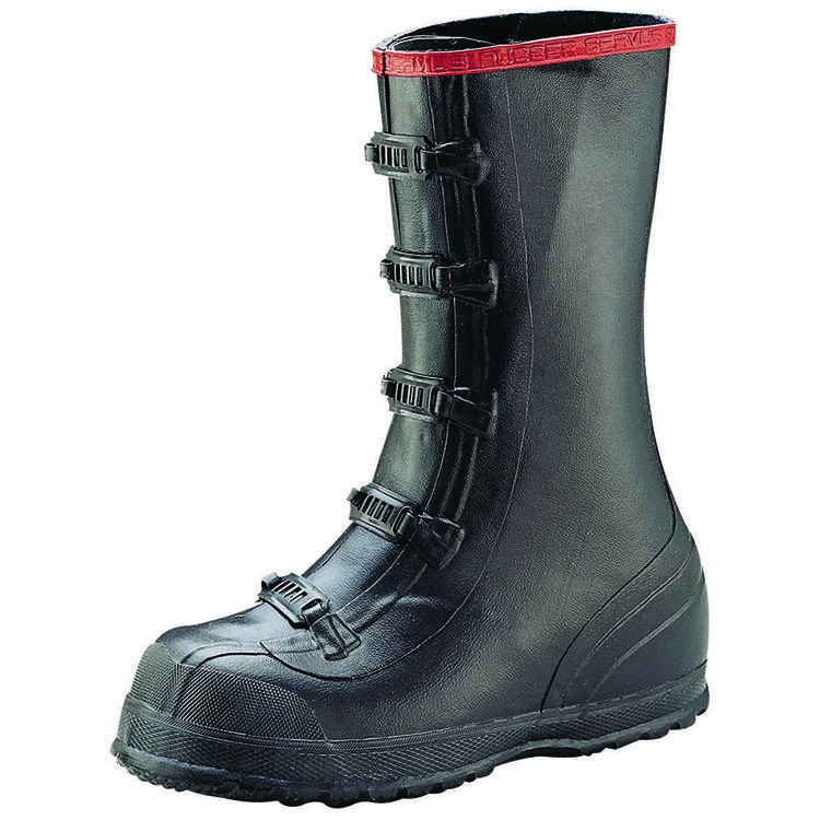Servus Supersize T369 Overboot, NO 13, Men's, Black, Natural Rubber