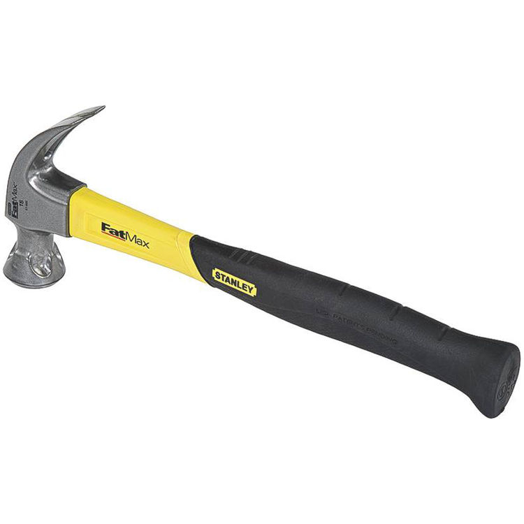 STANLEY 51-505 HAMMER CURVED CLAW GRPHT 16OZ