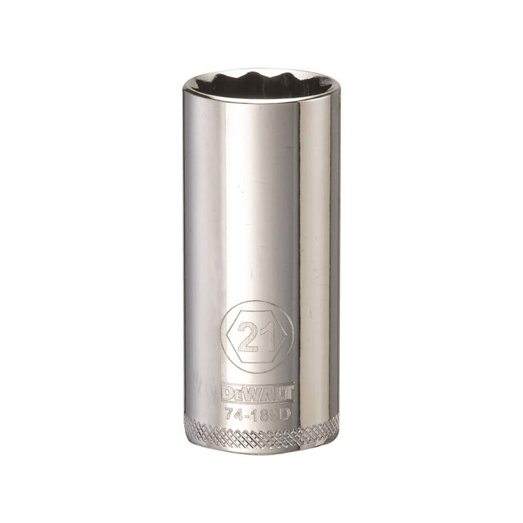 Stanley DWMT74189OSP Socket Deep 3/8Drive 12Pt 21 mm