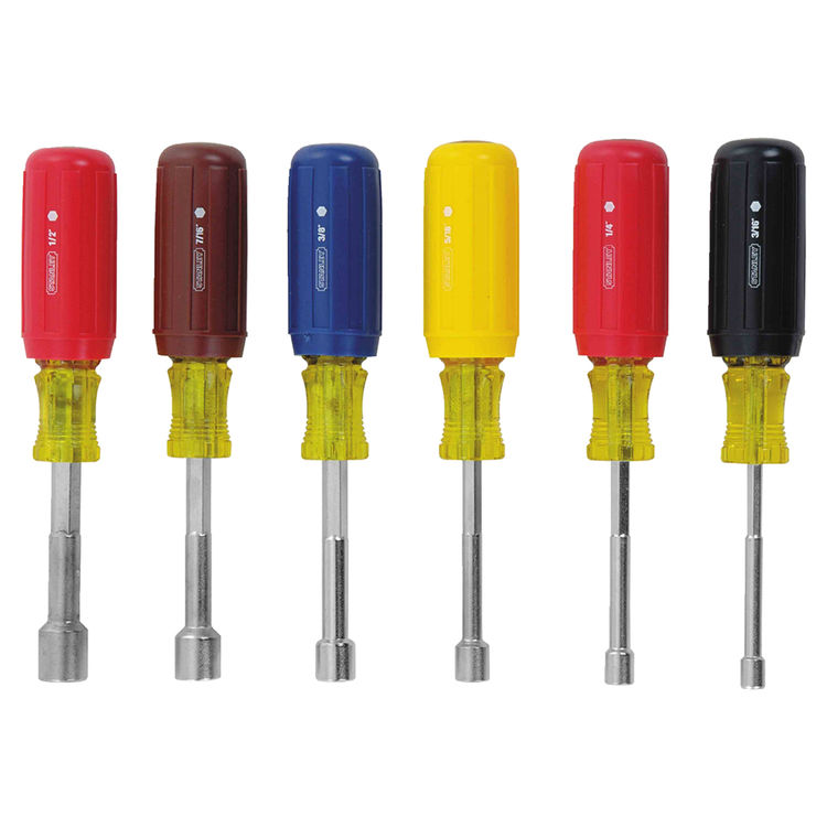 Stanley 62-541 Nutdriver Set, 6 Pieces