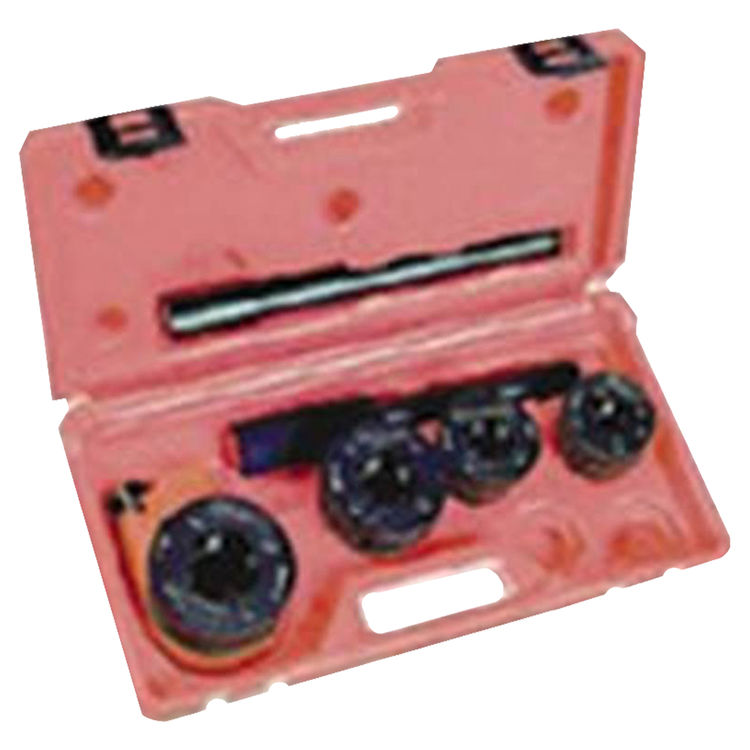 Superior D2915 Hand Ratchet Pipe Threader Kit, 2.085" ID Ratchet, Aluminum Ratchet, Nylon Case