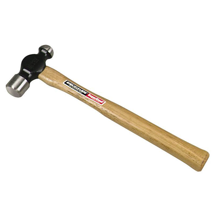 Vaughan & Bushnell TC016 Riveting Ball Pein Hammer, 16 oz, 1-1/4" Dia, 13-3/4" Overall Length