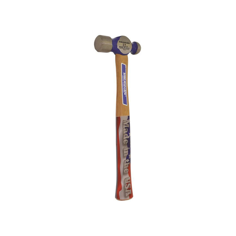 Vaughan And Bushnell TC2012 Ball Pein Hammers, Wood Handle, 12 Oz Head