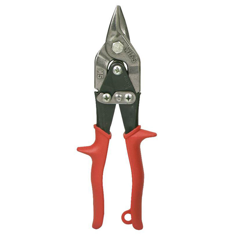 Wiss Metalmaster M5R Bulldog Aviation Snip, 7/8" X 9-1/4" L Non-Slip Textured Grip