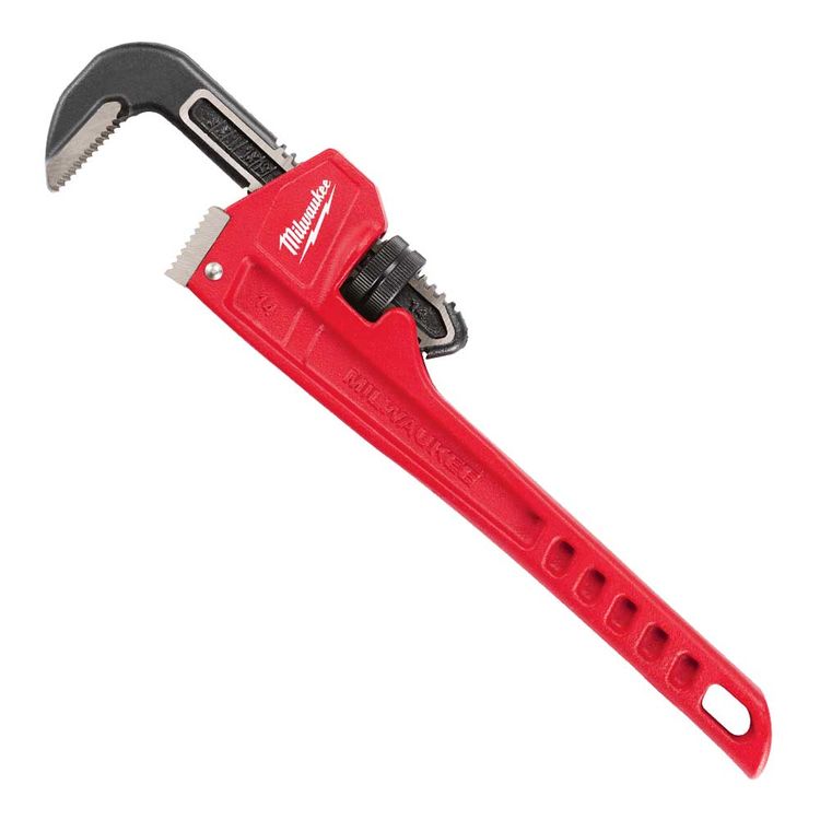 Milwaukee 48-22-7114 14" Steel Pipe Wrench, 2" Jaw Capacity