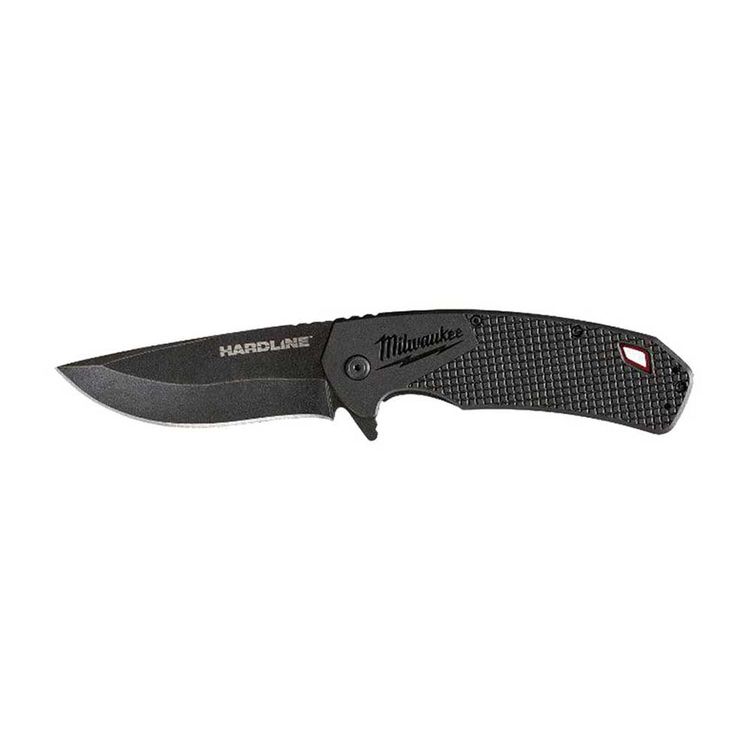Milwaukee 48-22-1999 HARDLINE Smooth Blade Pocket Knife, 3-1/2"