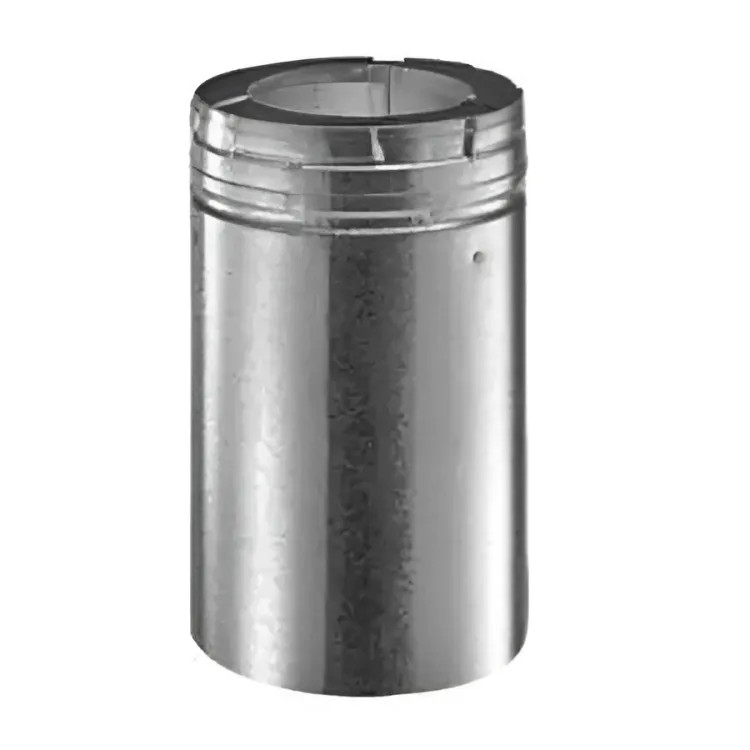 DuraVent 58DVA-48 DirectVent Pro 5" Double-Wall Pipe Length, 48" - Galvanized (8" O.D.)
