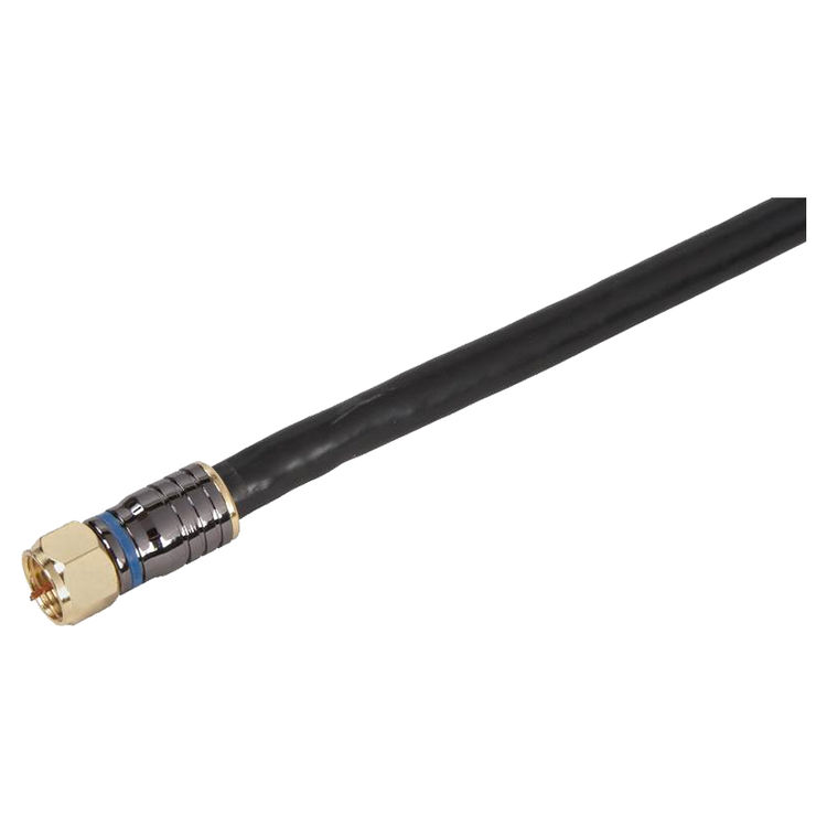 AmerTac Zenith VQ301206B RG6 Coaxial Cable, 12 ft