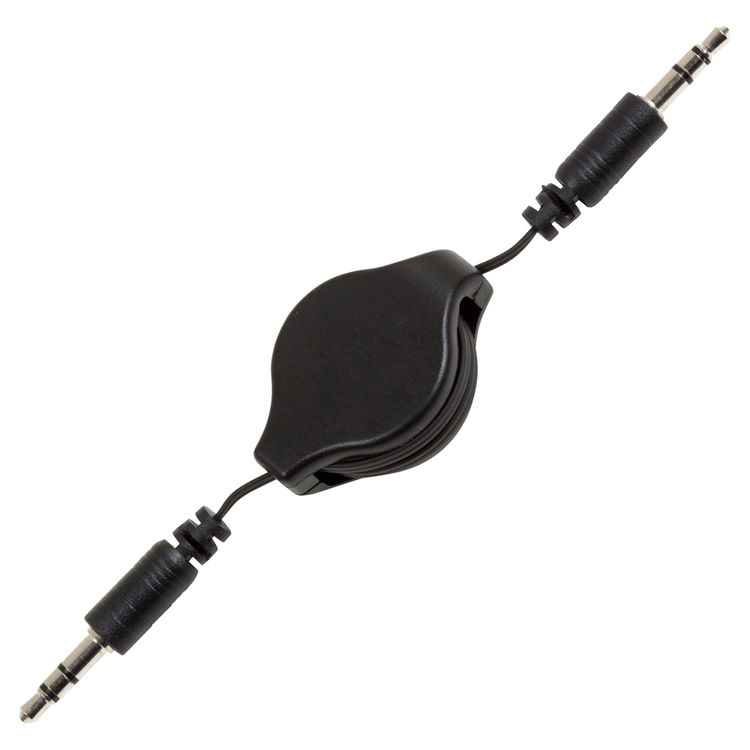 cable auxiliary retractable