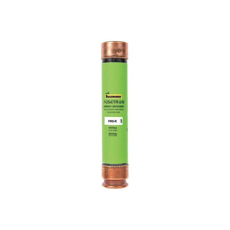 Cooper Bussmann Fusetron FRS-R Energy Efficient Non-Indicating Time Delay Fuse, 600 VAC/300 VDC, 5 A