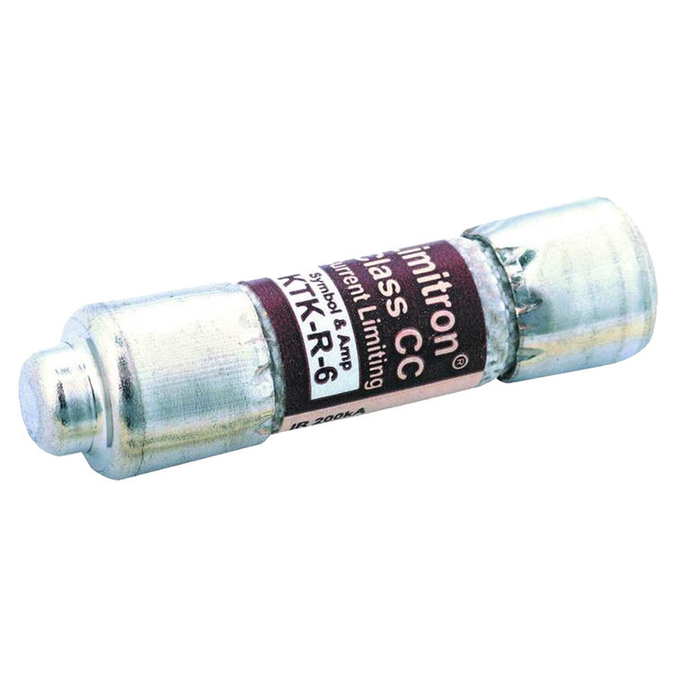 Cooper Bussmann Limitron KTK-R Non-Indicating Fast Acting Fuse, 600 VAC, 30 A, 200 kA at 600 VAC RMS Symmetrical