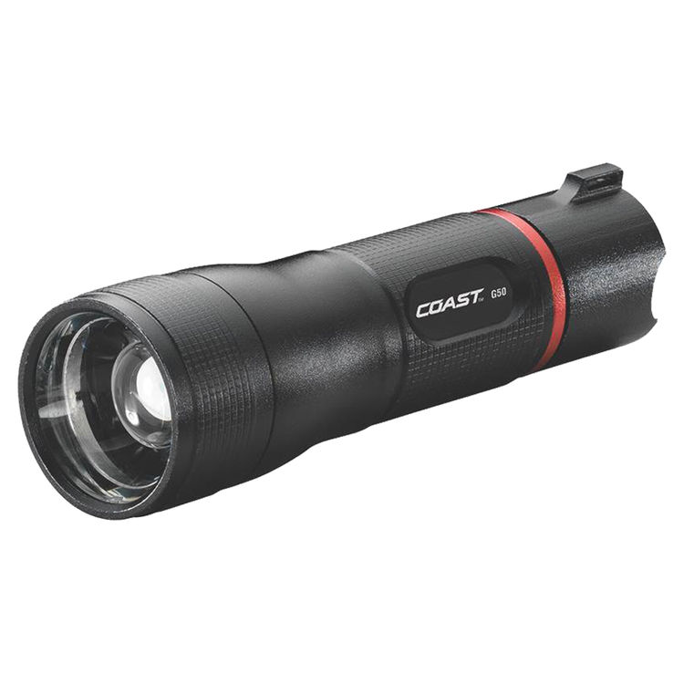 Coast G50 Focusing Flashlight, 1.5 V, LED