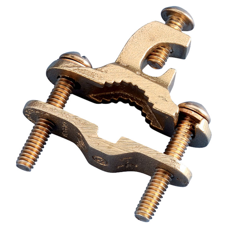Eritech EK16 Direct Burial Ground Clamp, 1/2 - 1 in, Bronze Alloy