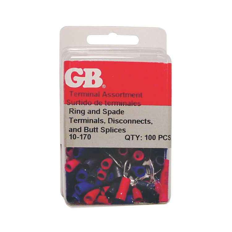 Gardner Bender 10-170 Solderless Wire Connector/Terminal Kit, 100 Pieces, 22 - 14 AWG