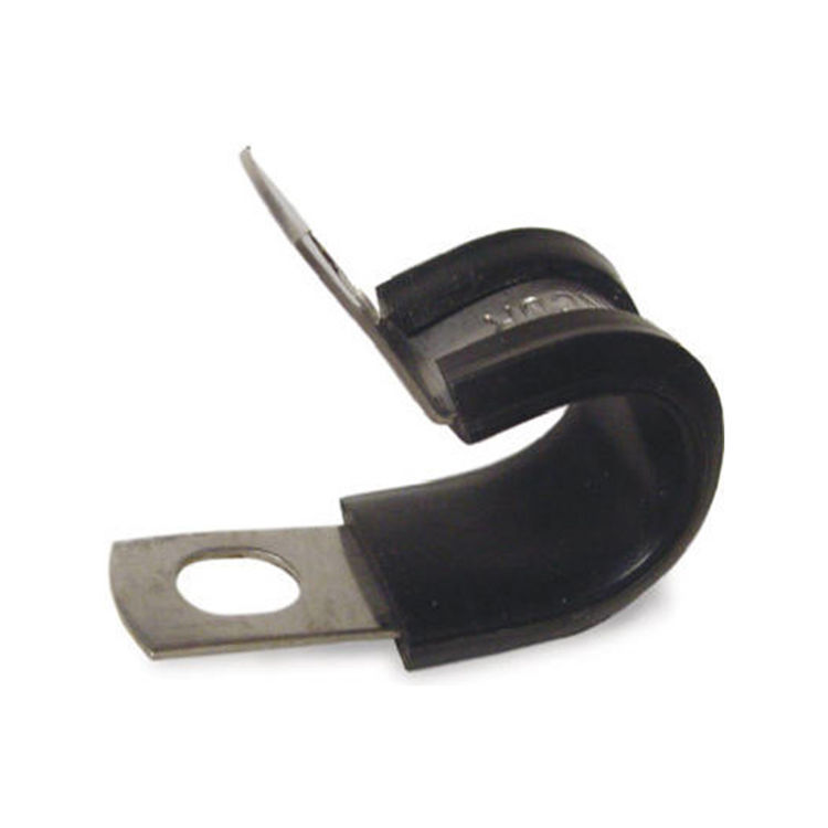 Gardner Bender PPR-1500 Insulated Clamp, 3/8", Steel, Black