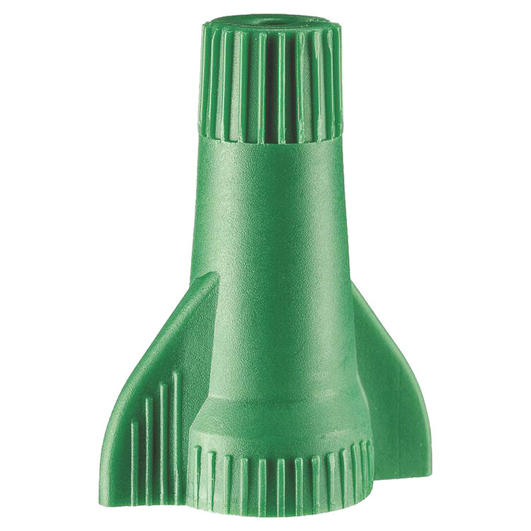 GreenGard 10-095 Grounding Wire Connector, 14 - 10 SOL, Thermoplastic, Green