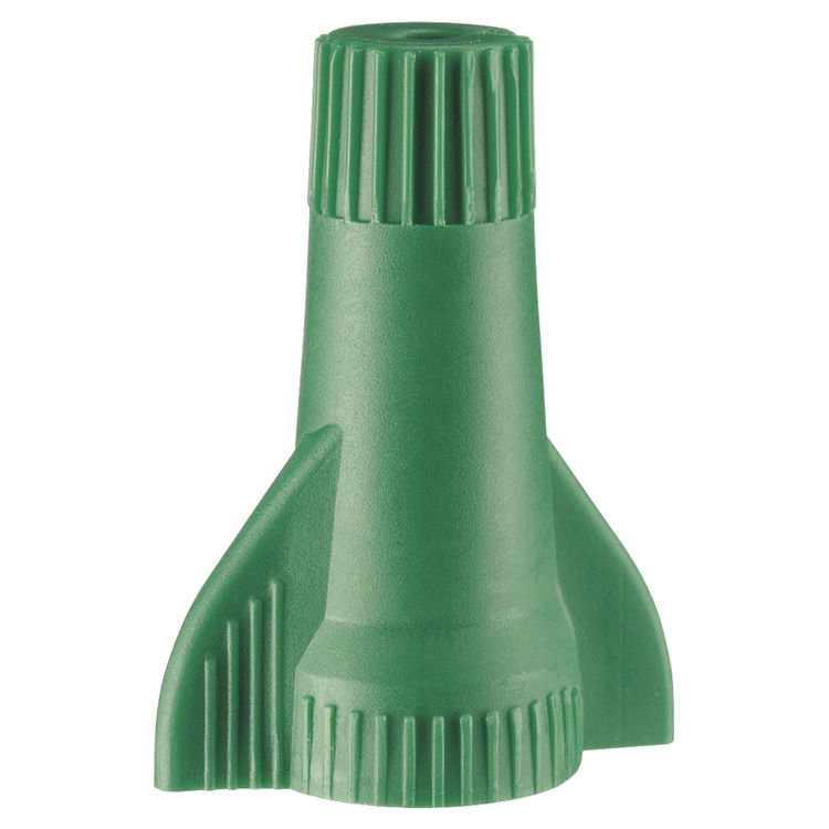 GreenGard 19-095 Grounding Wire Connector, 14 - 10 SOL, Thermoplastic, Green