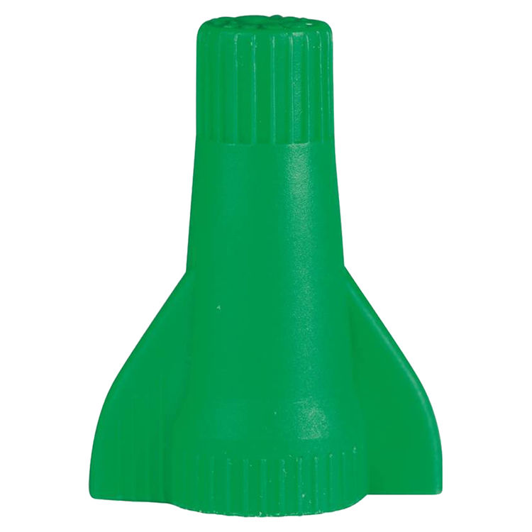 GreenGard 25-095 Grounding Wire Connector, 14 - 10 SOL, Thermoplastic, Green