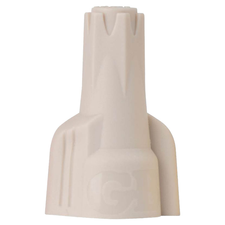 Hex-Lok 10-1H1 Hex Lock Universal Wire Connector, 22 - 8 AWG, 600/1000 V, Thermoplastic, Tan