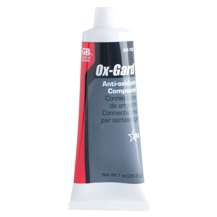 Ox-Gard OX-100B Anti-Oxidant Compound, 1 oz, Tube, Charcoal Paste