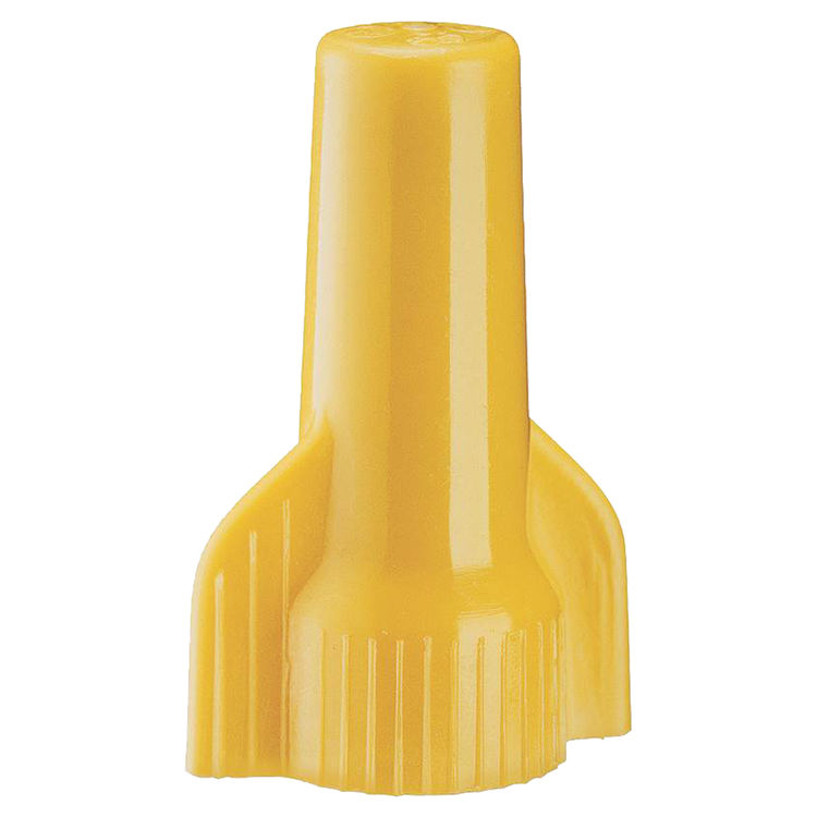 WingGard 10-084 Twist-On Wire Connector, 22 - 10 AWG, 300 V, 600 V, Thermoplastic, Yellow