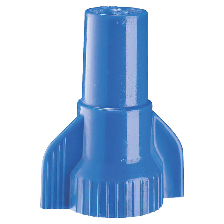 WingGard 10-089 Twist-On Wire Connector, 14 - 6 AWG, 300 V, 600 V, Thermoplastic, Blue