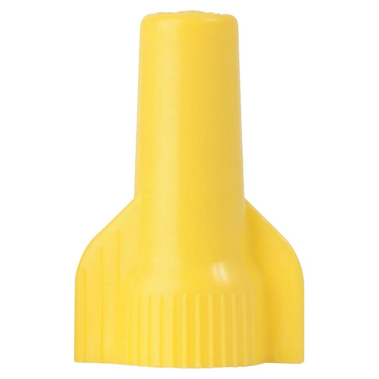 WingGard 16-084 Twist-On Wire Connector, 22 - 10 AWG, 300 V, 600 V, Thermoplastic, Yellow