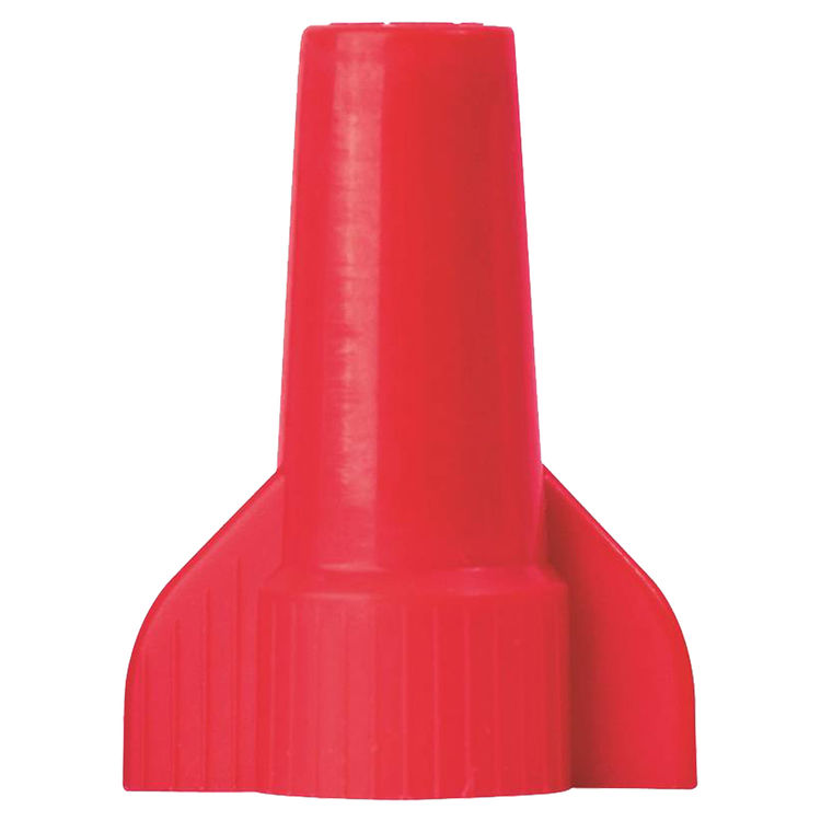 WingGard 16-086 Twist-On Wire Connector, 22 - 6 AWG, 300 V, 600 V, Thermoplastic, Red