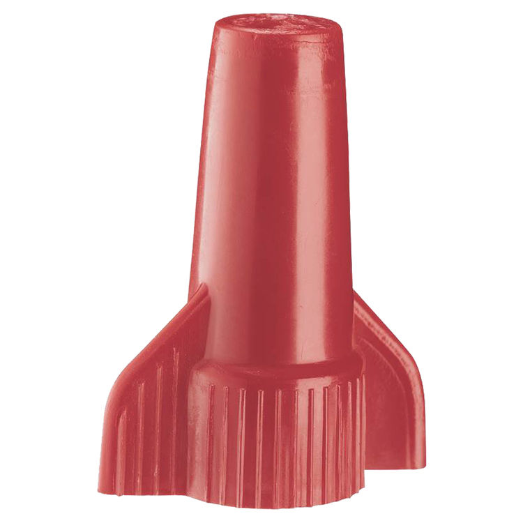 WingGard 17-086 Twist-On Wire Connector, 18 - 10 AWG, 300 V, 600 V, Thermoplastic, Red