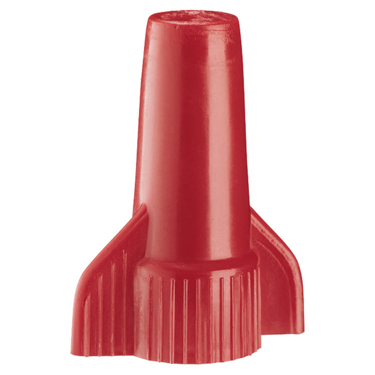 WingGard 25-086 Twist-On Wire Connector, 14 - 12 AWG, 300 V, 600 V, Thermoplastic, Red