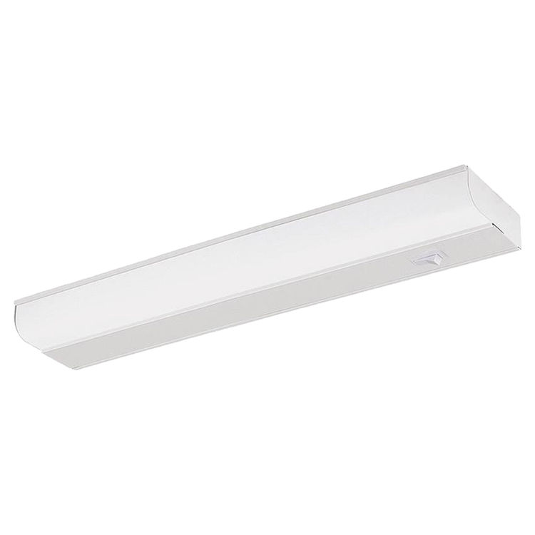 Good Earth G9318D-T8-WH-I Undercabinet Light, 120 V, 1 Lamp, F15T8 Linear Fluorescent