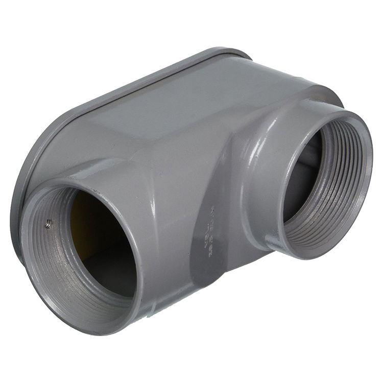Halex 59520 Service Entrance Elbow, 90 deg, 2 in Rigid, Aluminum
