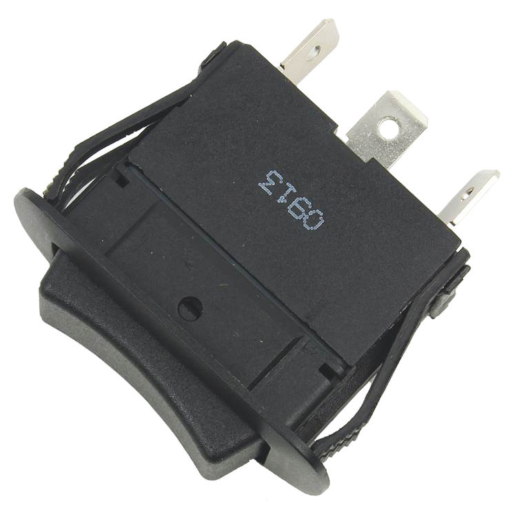 Jandorf 61101 Single Circuit Rocker Switch, 125 V, 10 A, 1 P