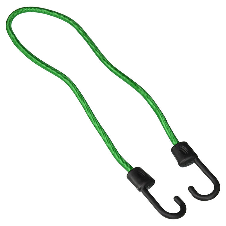 ProSource 32" x 8 mm Heavy-Duty Bungee Cord with Plastic-Coating Steel Hooks, Polypropylene - FH64083