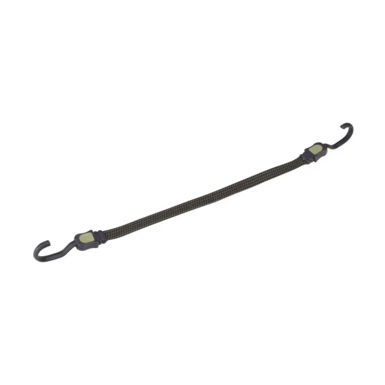 ProSouce 20" x 17mm Flat Bungee Cord with Flat Hooks, Polypropylene/Rubber - FH92106-2