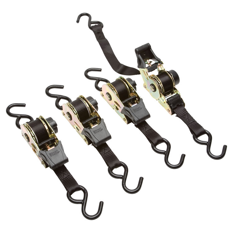 Smartstraps 468 Retractable Ratchet Tie Down, 1500 lb 6 ft L