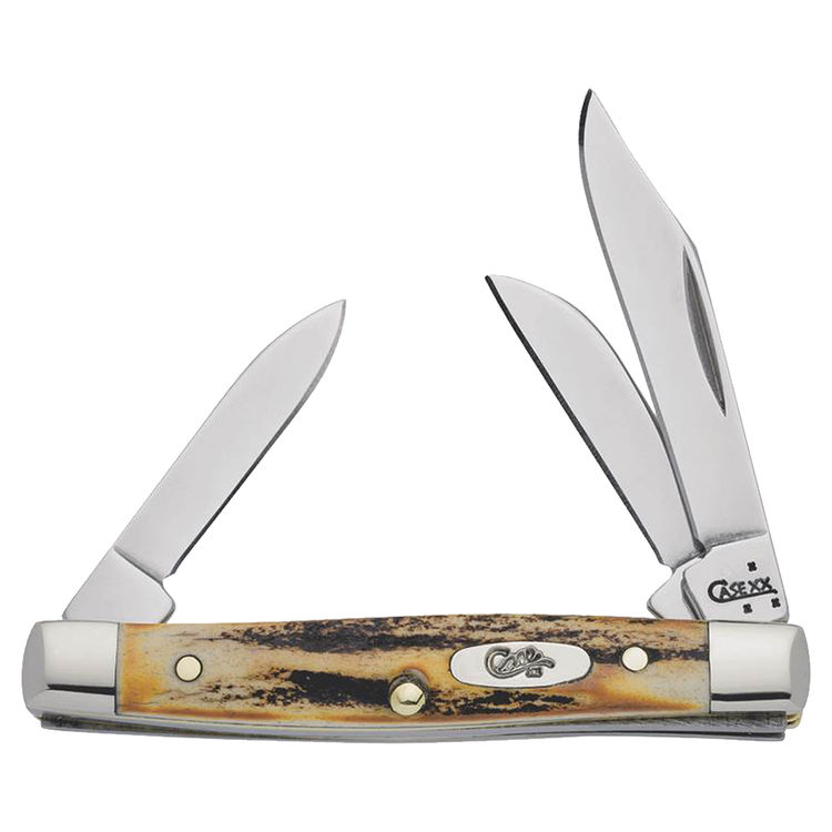 Case Traditional Small Stockman Pocket Knife 2-5/8 in Closed L, Tru-Sharp Surgical Steel