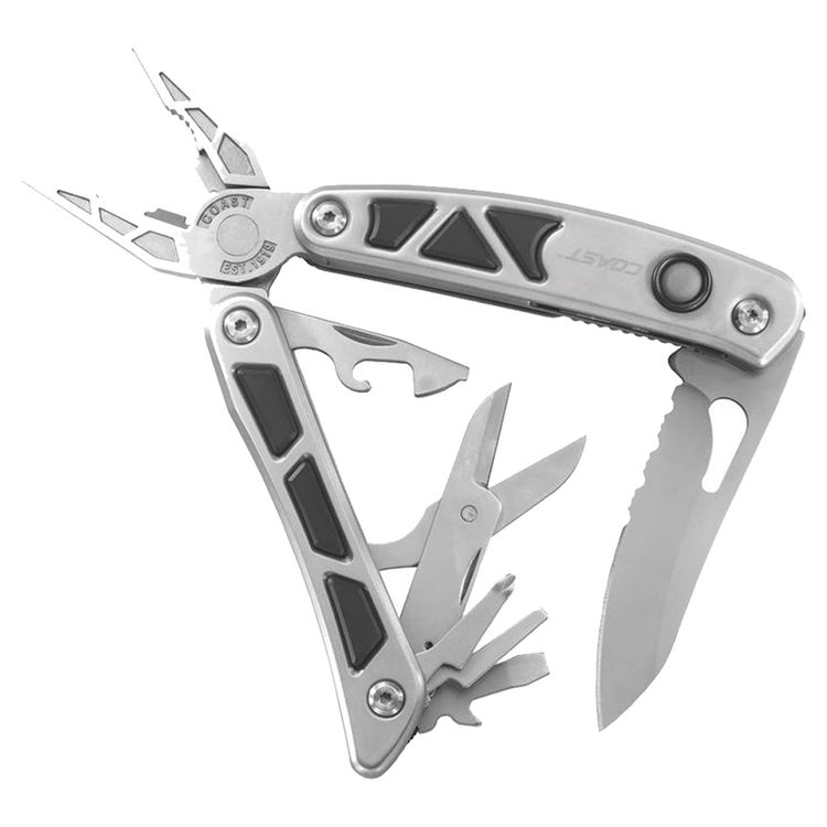 Coast C5899CP Multi-Tool Plier, 7 Tool, 440C Stainless Steel