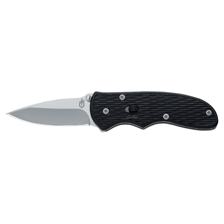 Gerber Mini FAST Draw Spring Assisted Folding Knife, 2.1 in Blade, 5 in L, Black