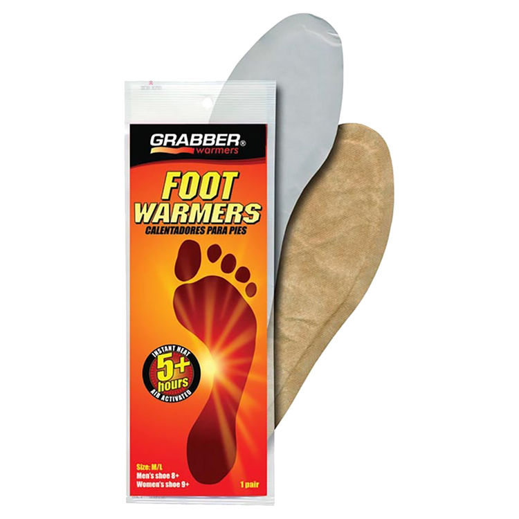 Grabber FWMLES Non-Toxic Foot Warmer, 5 hr, 95 Deg F