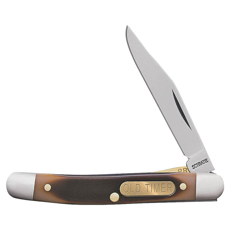 Old Timer Mighty Mite Folding Pocket Knife, 2 in Blade, 4-1/2 in L