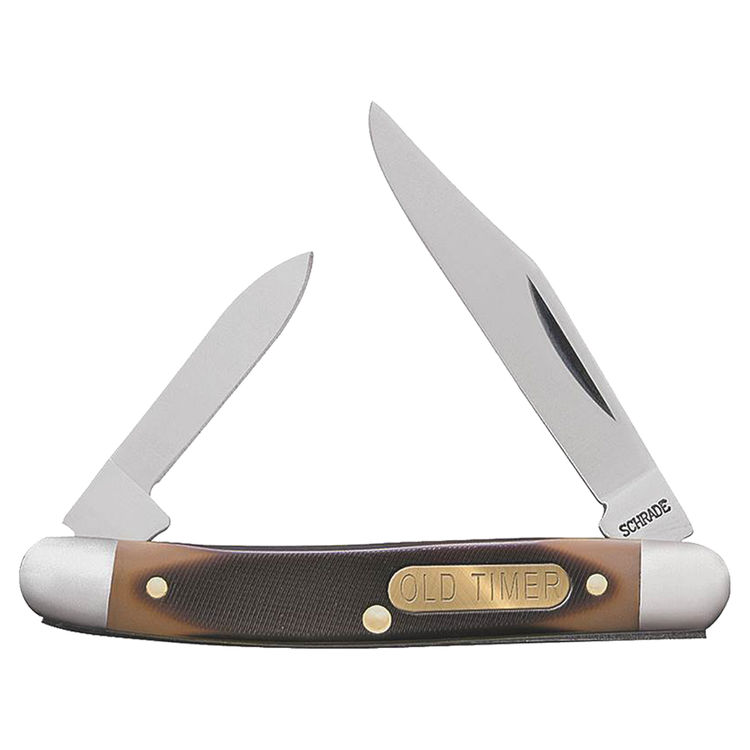 Old Timer Minuteman Folding Pocket Knife, 2 in Blade, 4.7 in L
