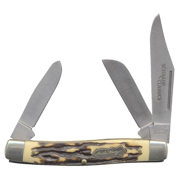 Uncle Henry Senior Rancher Folding Pocket Knife, 3 in Blade, 6.9 in L