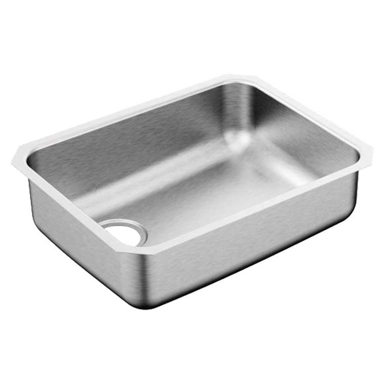 MOEN G18192L 23"x18" STAINLESS UNDERMOUNT SINK SINGLE BOWL