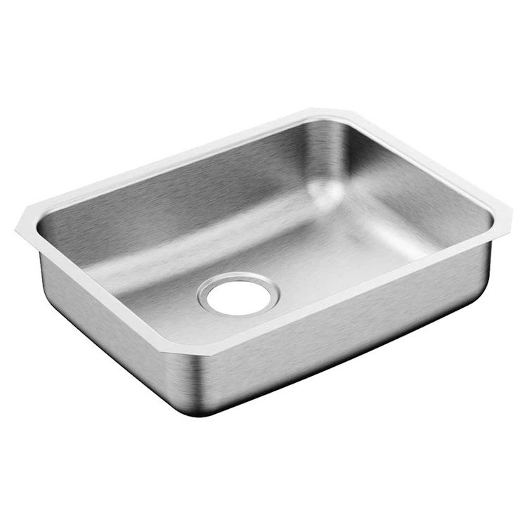 MOEN G20194B 23"x18" STAINLESS UNDERMOUNT SINK SINGLE BOWL